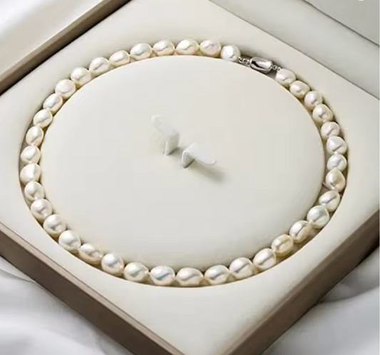 AA Freshwater Baroque Pearl Necklace